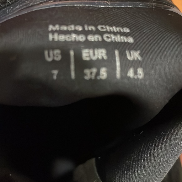 Black Aldo Over the Knee Boots - Picture 3 of 5